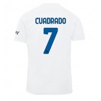 Inter Milan Juan Cuadrado #7 Vieraspaita 2023-24 Lyhythihainen